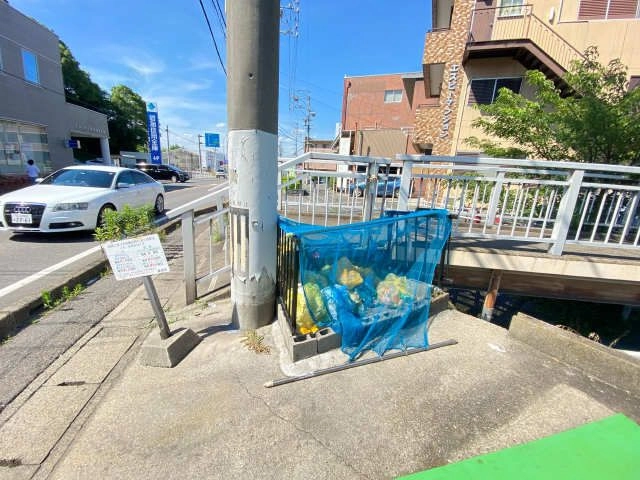 敷地内ゴミ捨て場