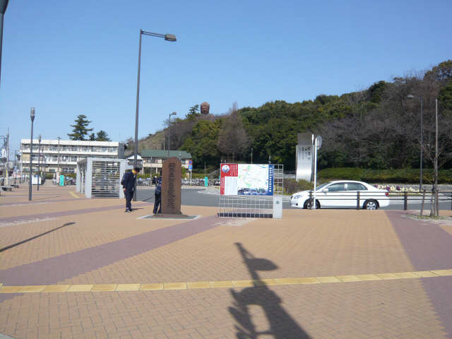 名鉄聚楽園駅前ロータリー