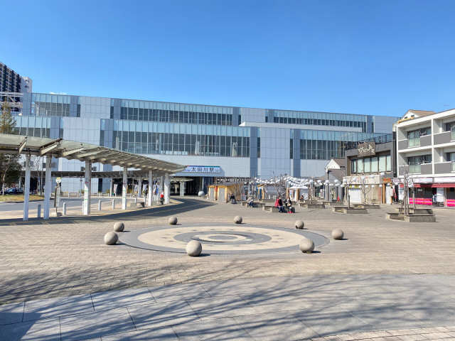 太田川駅前ロータリー