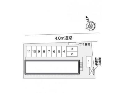 レオパレスＰＯＭＯＤＯＲＯⅡ 2階 駐車場