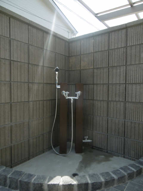 ペット用足洗い場