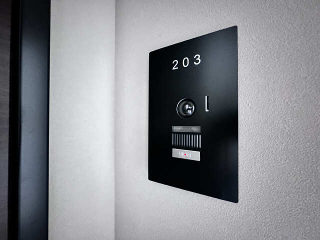 モニター付きインターホン