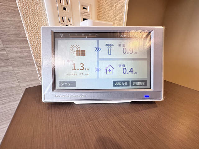 発電液晶パネル
