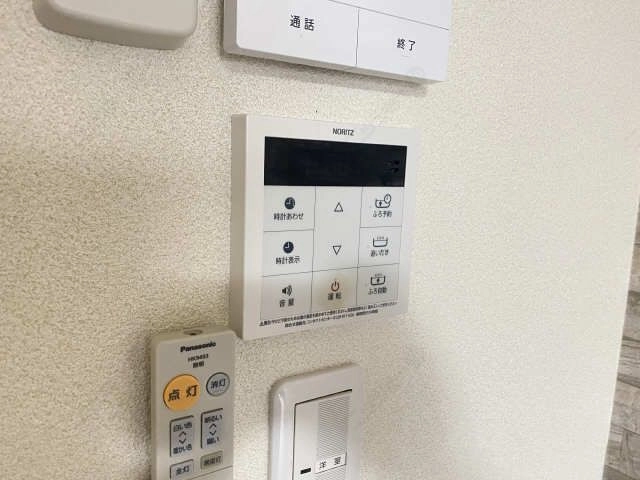 給湯器操作パネル