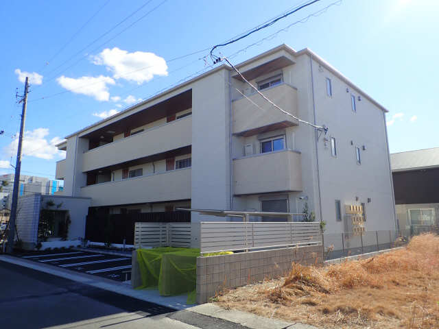 建物北側
