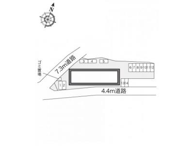 レオパレス高取 1階 駐車場