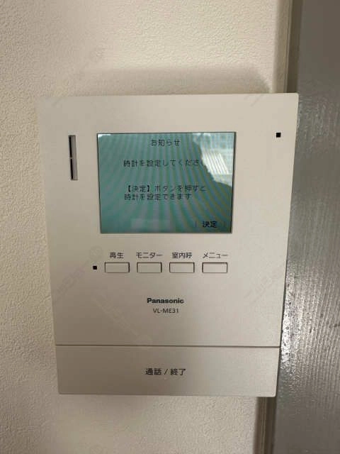 モニター付きインターホン