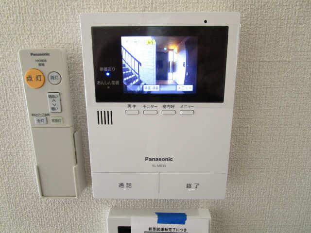 モニター付きインターホン