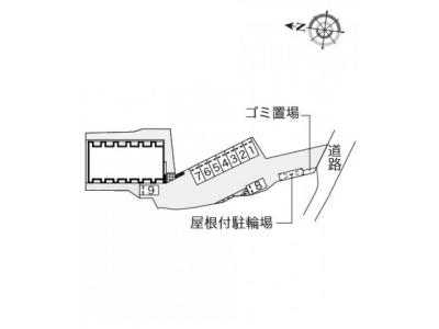 レオネクスト山綱 2階 駐車場