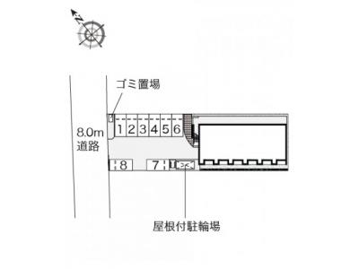 レオネクスト東浜 1階 駐車場