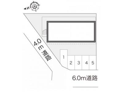 レオパレスサニータウン 1階 駐車場