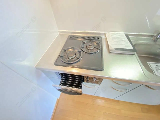 2口ガスコンロ（グリル付）