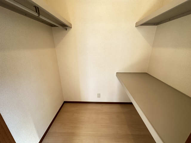 ウォークインクローゼット内