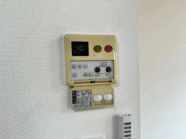 給湯機操作パネル