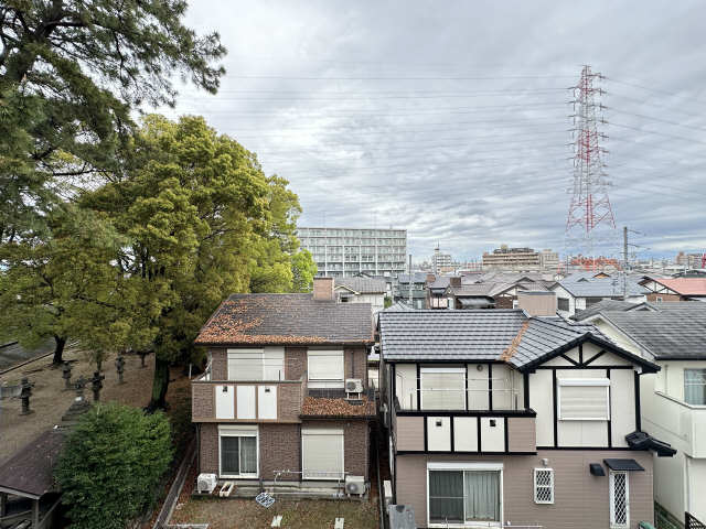 北側洋室からの眺望