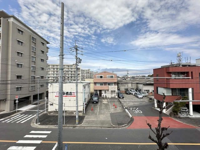 北側の洋室からの眺望