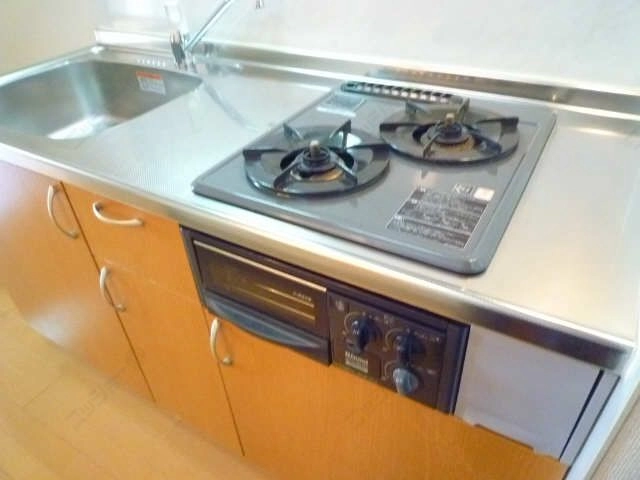 2口コンロ＆グリル