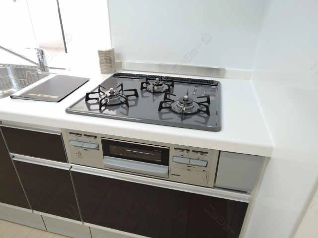 ３口コンロ＆グリル