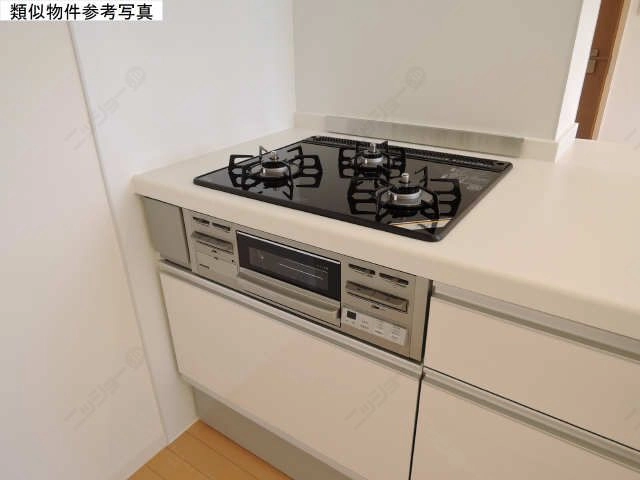 ３口コンロ＆グリル