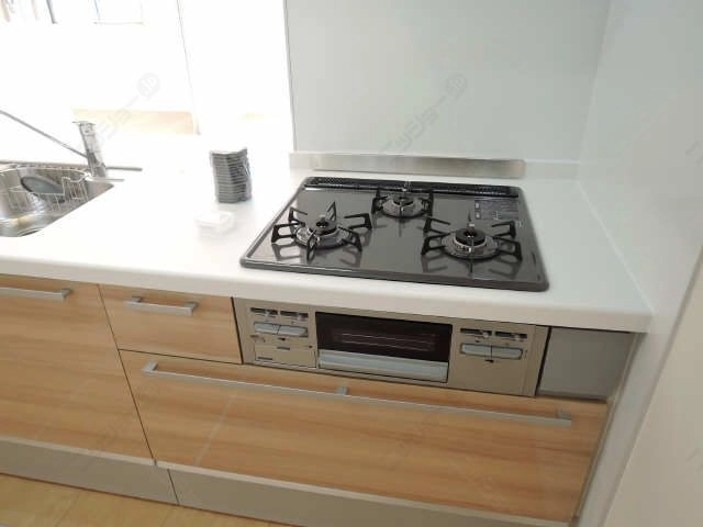 3口コンロ＆グリル