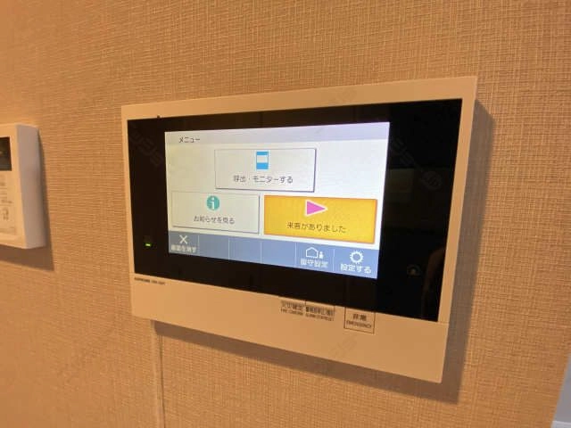 モニター付きインターホン