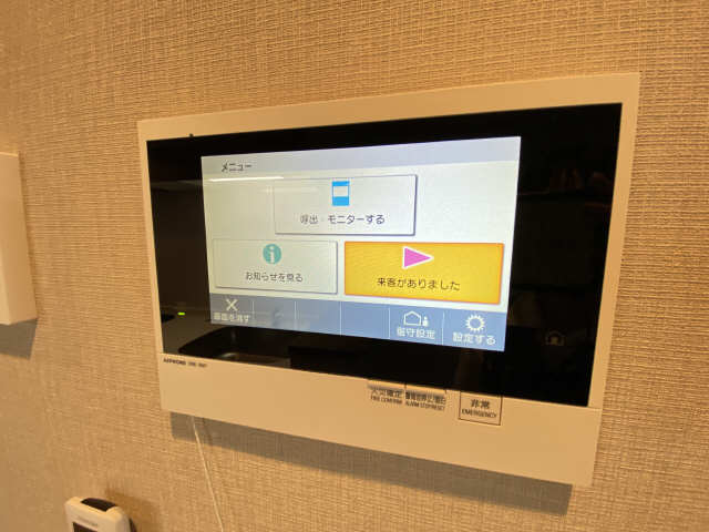 モニター付きインターホン