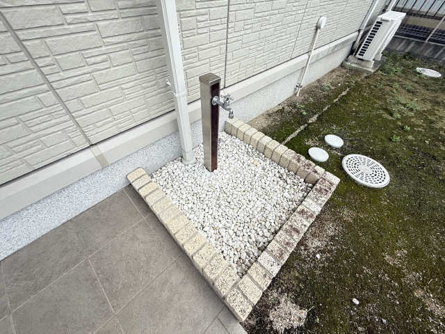 ペット足洗い場