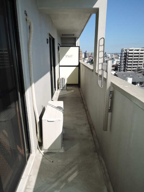 ワイズタワー徳川 8階 ベランダ