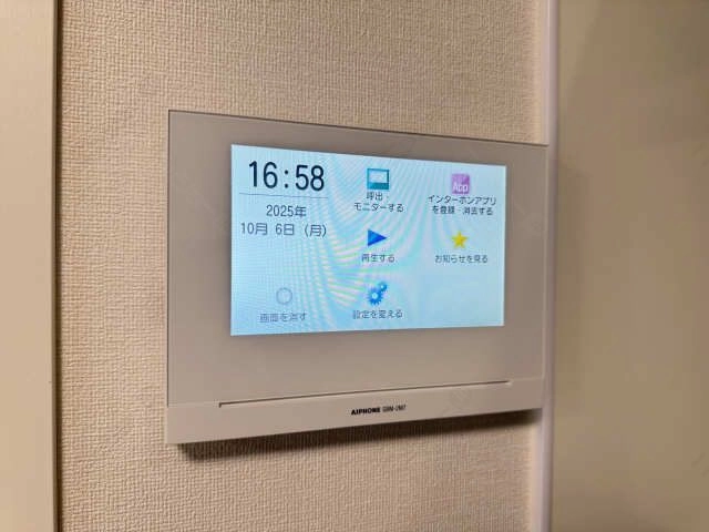 モニター付きインターホン