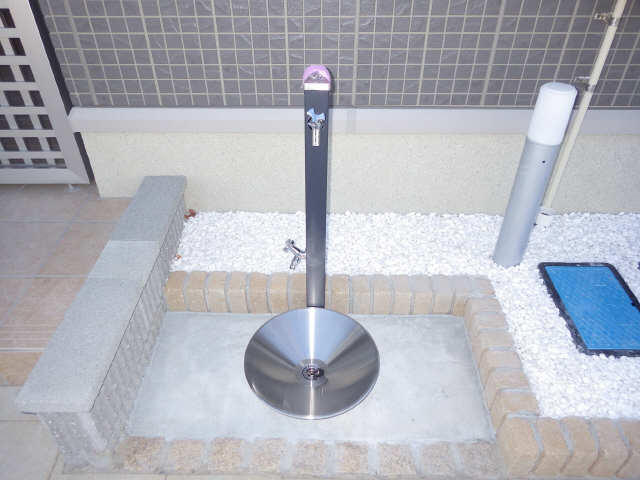 ペット足洗い場