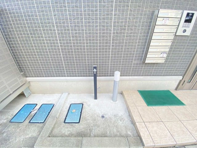 ペット用足洗い場