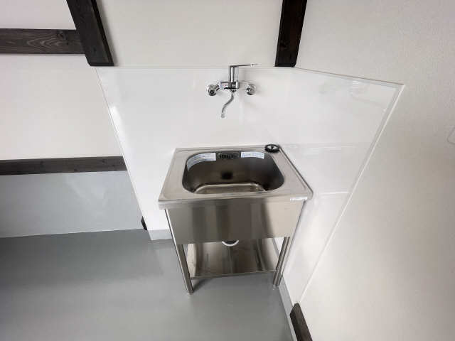 ガレージ内水栓