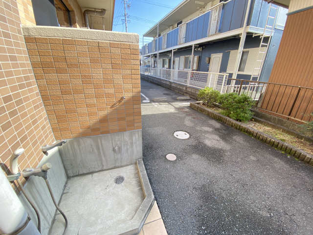 ペット足洗い場