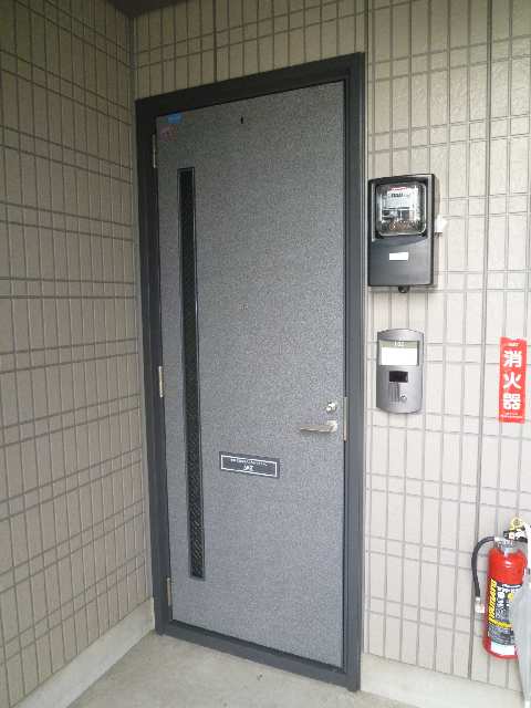 玄関前