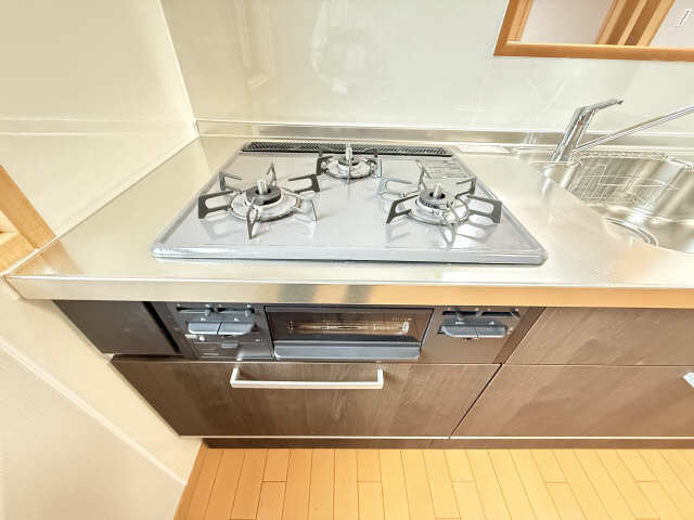 グリル付きガスコンロ