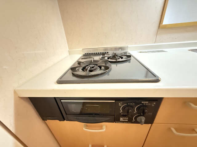 グリル付きガスコンロ