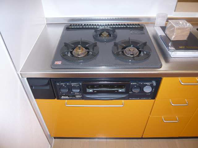 グリル付きガスコンロ