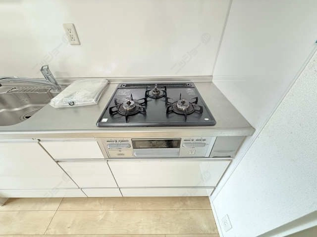 グリル付きガスコンロ