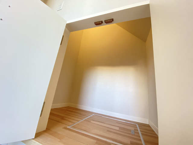 玄関階段下収納スペース