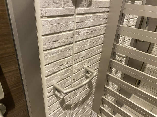 玄関傘掛け
