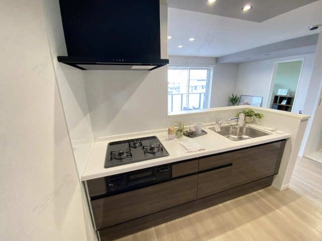 ３口グリル付コンロ