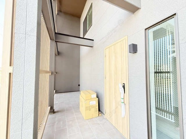 玄関前スペース