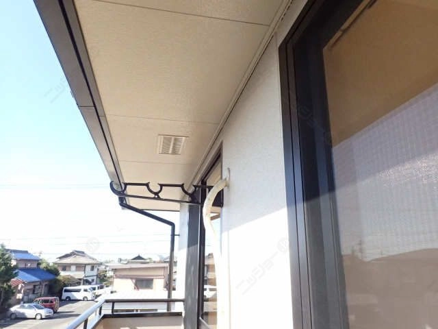 物干し竿かけ