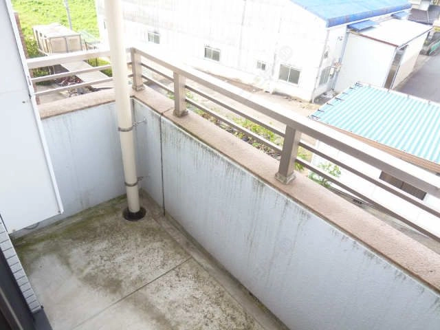北側ベランダ