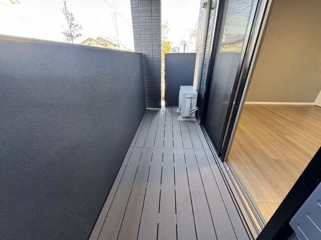 北ウッドデッキ