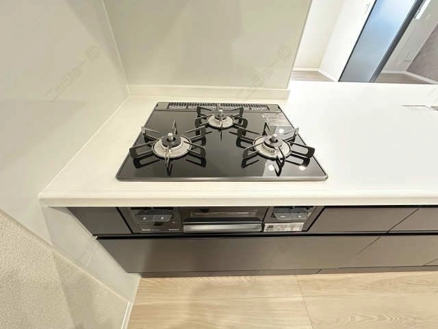 魚焼きグリル付きガスコンロ