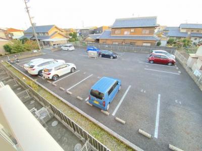 カサベルデ柏森 2階 駐車場