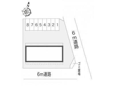 レオパレスしろひがし 1階 駐車場