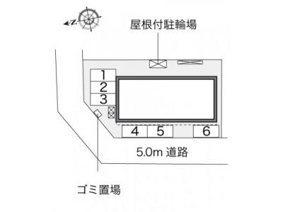 レオパレス神ノ木 2階 駐車場