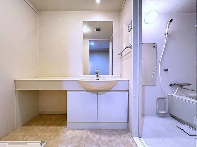 シャワー付洗面台